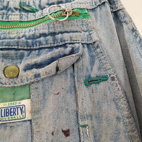 リバティ LIBERTY デニム オーバーオール メンズ