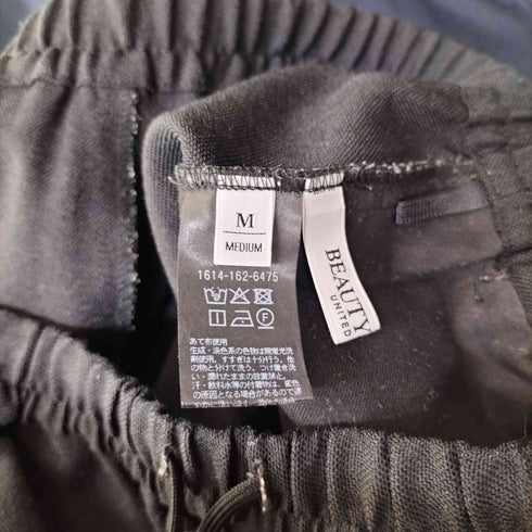 ビューティーアンドユースユナイテッドアローズ BEAUTY & YOUTH UNITED ARROWS ポリエステルブレンド ドロースト イージーパンツ レディース JPN:M