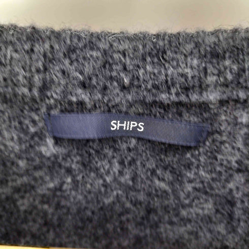 シップス SHIPS タックボーダークルーネックニット メンズ JPN:M