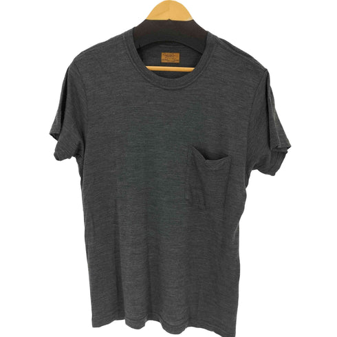 ブラウンバイツータックス BROWN by 2-tacs Wool Pocket Tee メンズ JPN:S