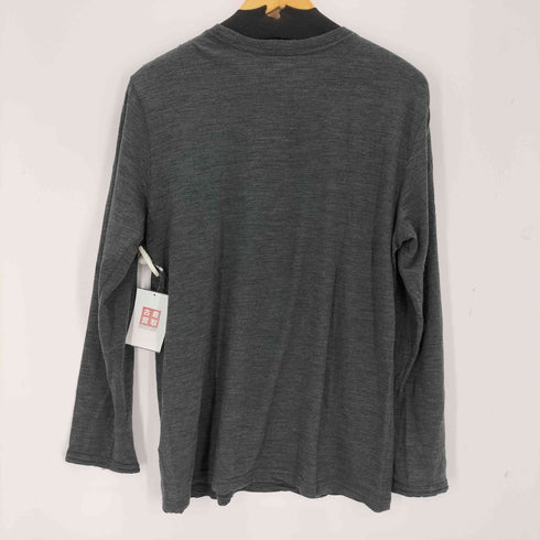 ブラウンバイツータックス BROWN by 2-tacs Wool L/S Tee メンズ JPN:S