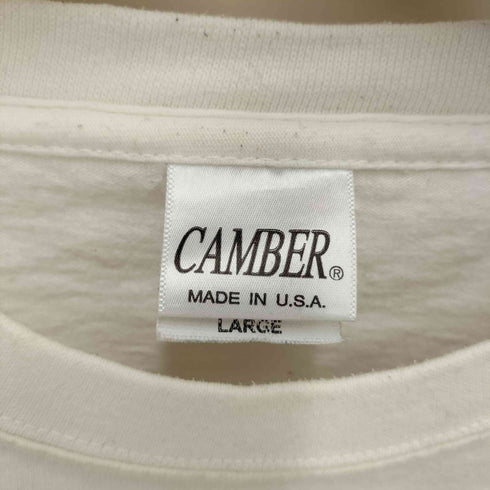 キャンバー CAMBER USA製 クルーネックポケットtシャツ メンズ JPN:L