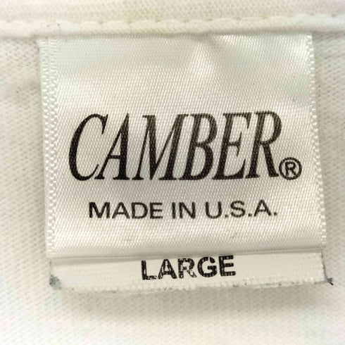 キャンバー CAMBER USA製 クルーネックロングスリーブtシャツ メンズ JPN:L