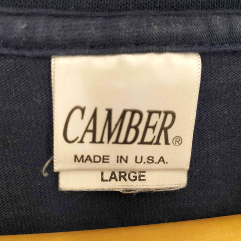 キャンバー CAMBER USA製 クルーネックポケットtシャツ メンズ JPN:L