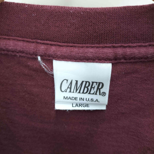 キャンバー CAMBER USA製 クルーネックtシャツ メンズ JPN:L