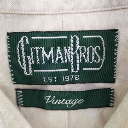 ギットマンブラザーズヴィンテージ GITMAN BROS VINTAGE USA製 ボタンダウンシャツ メンズ JPN:M