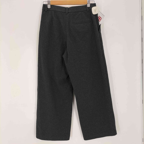 ユニクロ UNIQLO ブラッシュドジャージーワイドパンツ レディース JPN:L