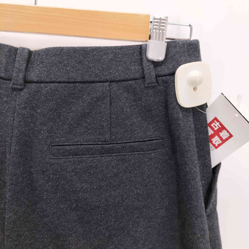 ユニクロ UNIQLO ブラッシュドジャージーワイドパンツ レディース JPN:L