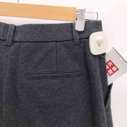 ユニクロ UNIQLO ブラッシュドジャージーワイドパンツ レディース JPN:L