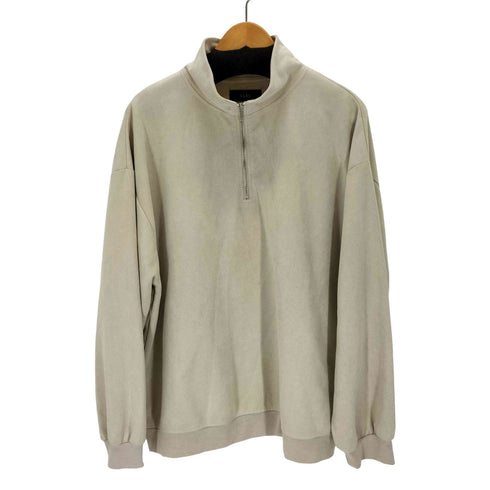 クレイル CLEL Half Zip Design Pullover/ハーフジップデザインプルオーバー メンズ JPN:M