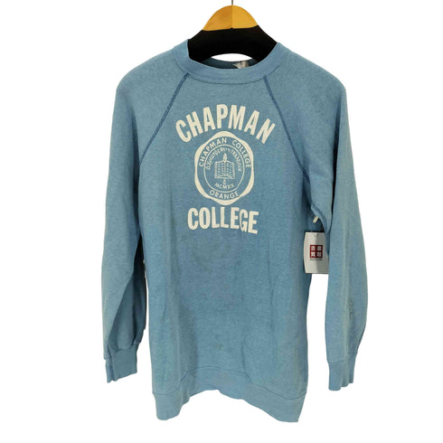 カレッジパシフィック Collegiate Pacific 80s プリントラグランスウェットシャツ メンズ