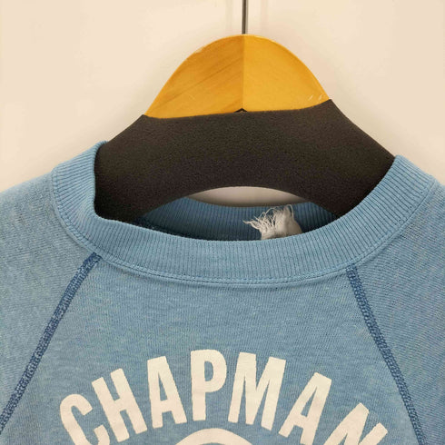 カレッジパシフィック Collegiate Pacific 80s プリントラグランスウェットシャツ メンズ