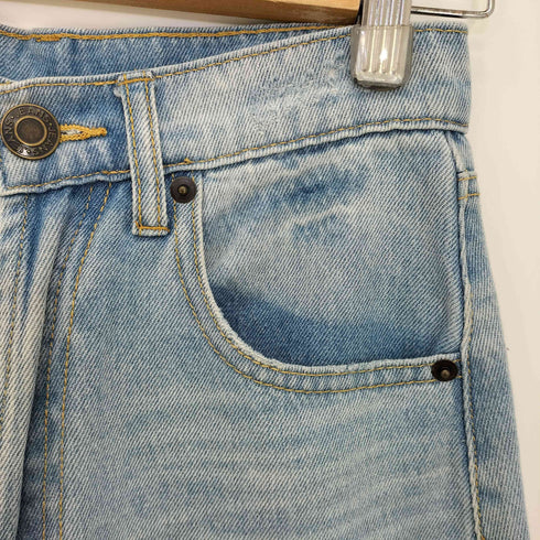 リエディ Re:EDIT 裾フリンジカーブデニムパンツ レディース SC