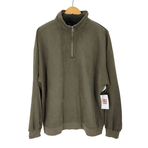 クレイル CLEL Half Zip Design Pullover/ハーフジップデザインプルオーバー メンズ JPN:M