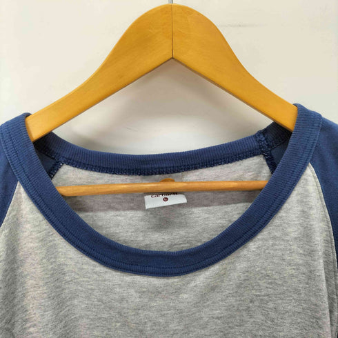 カーハート Carhartt フェルトロゴ バックプリント クロップド ラグラン Tシャツ メンズ import:L