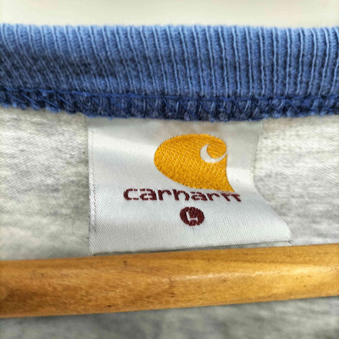 カーハート Carhartt フェルトロゴ バックプリント クロップド ラグラン Tシャツ メンズ import:L