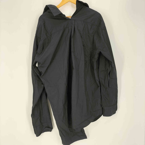 ジュンヤワタナベコムデギャルソン JUNYA WATANABE COMME des GARCONS AD2017 18SS アシンメトリー 変形 L/S コットン シャツ ワンピース レディース JPN:S