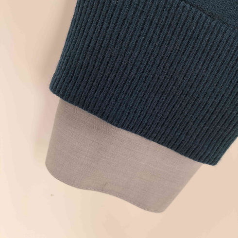 ハレ HARE 25AW シャツ ドッキング Vネック ニット セーター レディース FREE