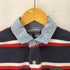 トミーヒルフィガー TOMMY HILFIGER Slim Fit ロゴワッペン ボーダー S/S ポロシャツ メンズ import:M
