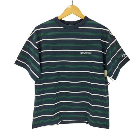 チャンピオン Champion 25AW ショート スリーブ ボーダー Tシャツ メンズ import:M