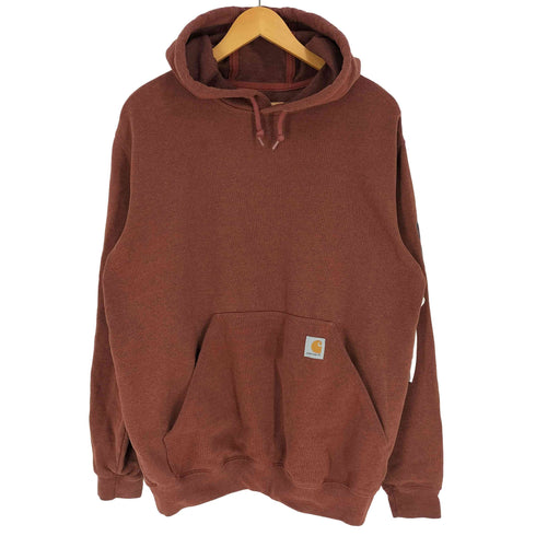カーハート Carhartt LOOSE FIT MIDWEIGHT GRAPHIC LOGO SLEEVE PULLOVER PARKA メンズ import:M