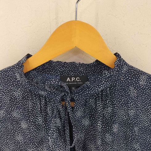 アーペーセー A.P.C. ドット柄 ブラウス レディース 36