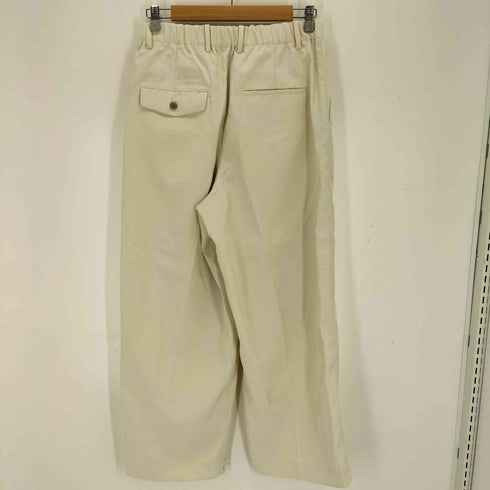 ウィム バイ リドム WYM LIDNM HIGH TWISTED GABA WIDE TUCK SLACKS メンズ JPN:M