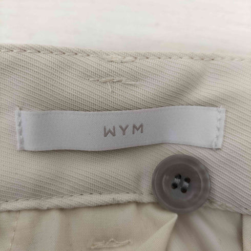 ウィム バイ リドム WYM LIDNM HIGH TWISTED GABA WIDE TUCK SLACKS メンズ JPN:M