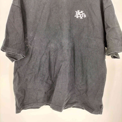 ケボズ KEboz ロゴ刺繍 クルーネック Tシャツ メンズ JPN:S