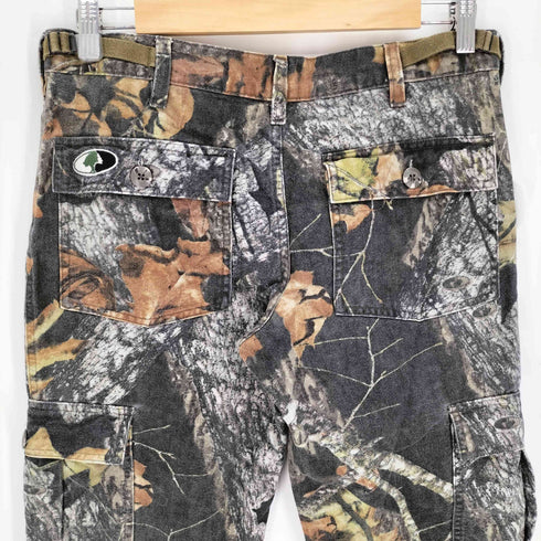 MOSSYOAK サイドアジャスター リアルツリーカモ柄 カーゴ パンツ メンズ S