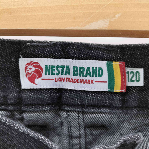 ネスタブランド NESTA BRAND ワイドテーパード バギーデニムパンツ メンズ 120