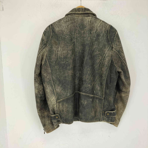 WILSONS LEATHER used加工レザージャケット メンズ JPN:M