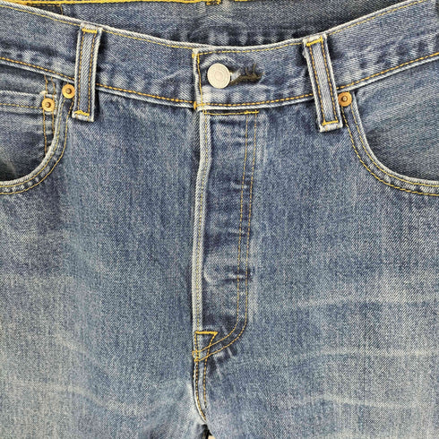 リーバイス Levis メキシコ製 501 ボタンフライデニム メンズ W34/L32