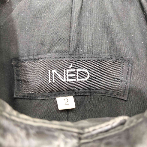 イネド INED 牛革 カウレザー ジャケット レディース JPN:2