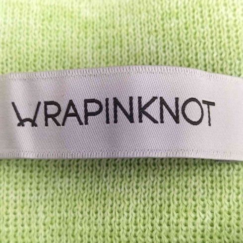ラッピンノット WRAPINKNOT 別注 カーブニットプリーツスカート レディース JPN:0