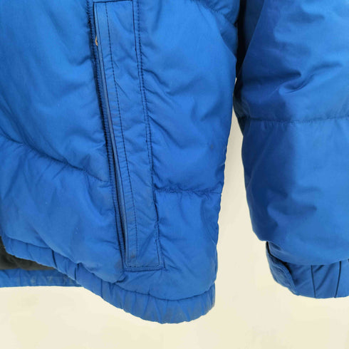 ポロバイラルフローレン Polo by RALPH LAUREN 90-2000s ビックポニー刺繍 フロントジッパー マルチポケット ダウンジャケット レディース L(14-16)