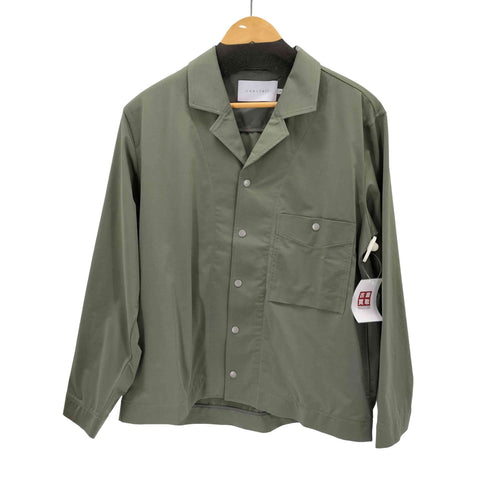カーリー CURLY&Co FROSTED SHIPROCKET HIGH DENSITY JERSEY ミリタリーシャツジャケット メンズ JPN:1