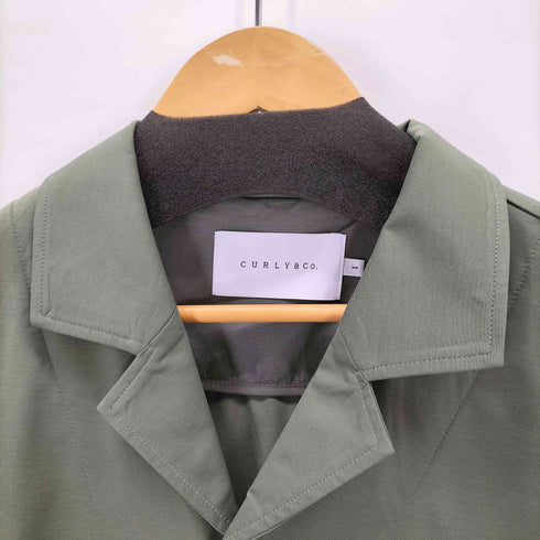 カーリー CURLY&Co FROSTED SHIPROCKET HIGH DENSITY JERSEY ミリタリーシャツジャケット メンズ JPN:1