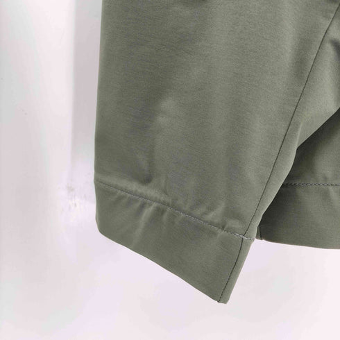 カーリー CURLY&Co FROSTED SHIPROCKET HIGH DENSITY JERSEY ミリタリーシャツジャケット メンズ JPN:1