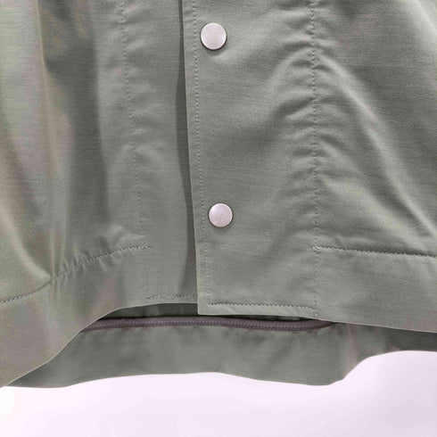 カーリー CURLY&Co FROSTED SHIPROCKET HIGH DENSITY JERSEY ミリタリーシャツジャケット メンズ JPN:1