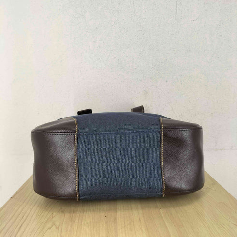 ロンシャン LONGCHAMP デニムレザー トートバッグ レディース
