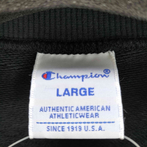 チャンピオン Champion チャンピオン 裏毛 ベーシック アイコン刺繍クルースウェット メンズ import:L