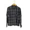 one percent thirteen NAVY TARTAN SHIRT オープンカラー シャツ メンズ JPN:XL