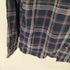 one percent thirteen NAVY TARTAN SHIRT オープンカラー シャツ メンズ JPN:XL