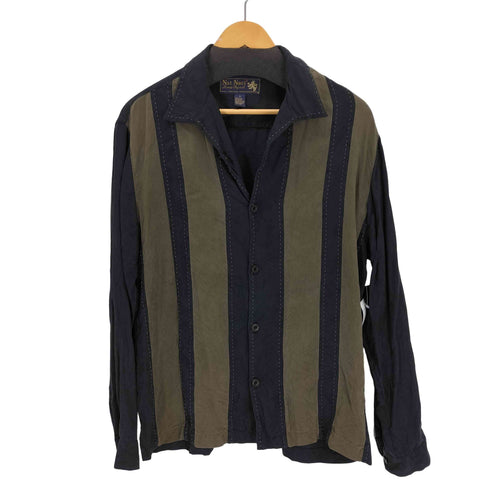 ナットナスト NAT NAST 90-00s シルクオープンカラーシャツ メンズ import:S
