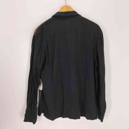 ナットナスト NAT NAST 90-00s シルクオープンカラーシャツ メンズ import:S
