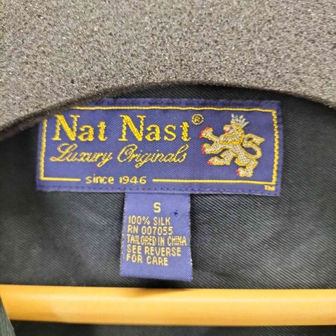 ナットナスト NAT NAST 90-00s シルクオープンカラーシャツ メンズ import:S