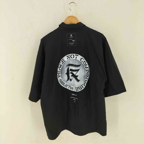 SIBLETH ANTI-2” Micro Ripstop Loose Fit バックプリントS/Sシャツ street メンズ JPN:XL