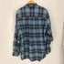 クラブルーム CLUB ROOM フランネルボタンダウンチェックシャツ メンズ import:L