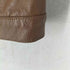 シンプリシテェ SIMPLICITE pig leather ピッグレザー比翼シングルライダースジャケット レディース 40